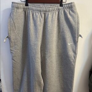 Men's Nike Solo Swoosh Fleece Pants